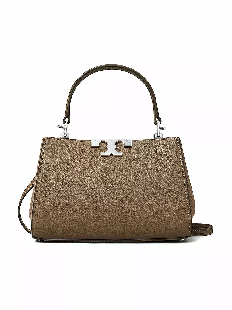 TORY BURCH Ledertasche ELEANOR Mini braun