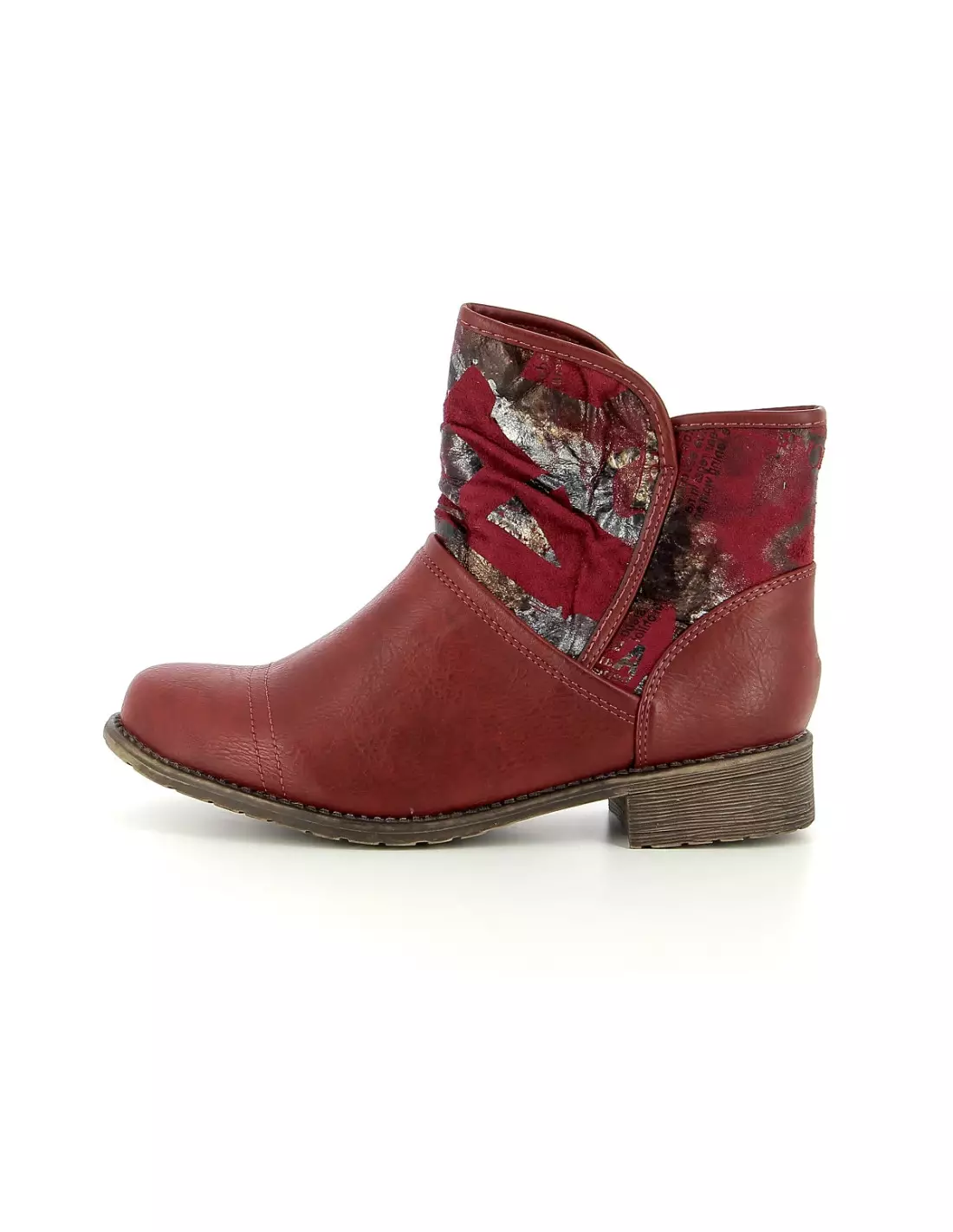 SUN & SHADOW 264055 - Boots & bottines Rouge