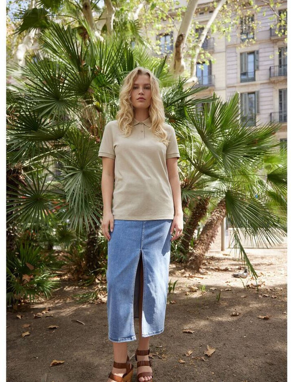 B&C BCW465 - Polo femme 65/35 en polyester recyclé