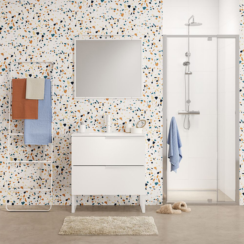 Tiger S-line Frame Spiegel 60x70 cm Mat wit