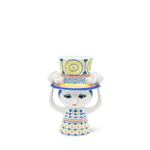 Bjørn Wiinblad Lady With Hat Vase