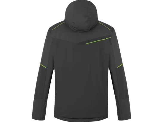 Softshell matelassée de travail Stretch Evolution Würth MODYF Anthracite/Lime