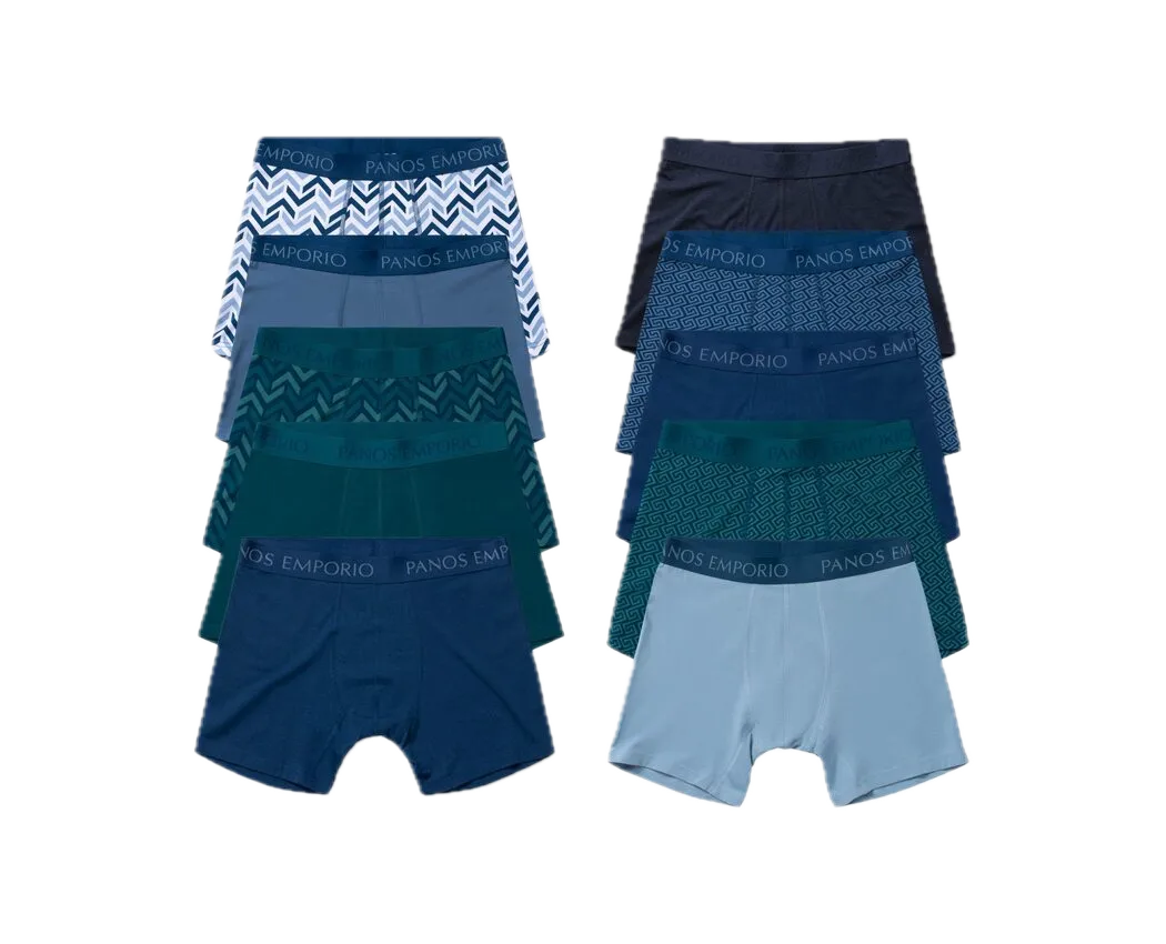 Panos Emporio PE 10PK BASE BAMBOO BOXER Assorted