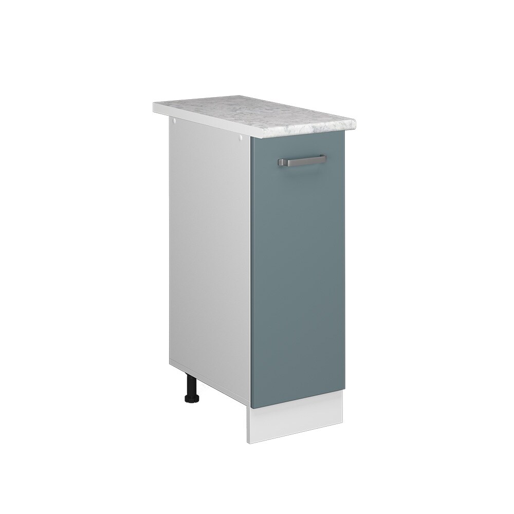 Vicco Apothekerunterschrank Küchenschrank R-Line Solid Weiß Blau Grau 30 cm modern Arbeitsplatte