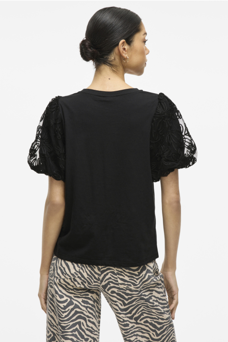 Vila zwarte dames t-shirt