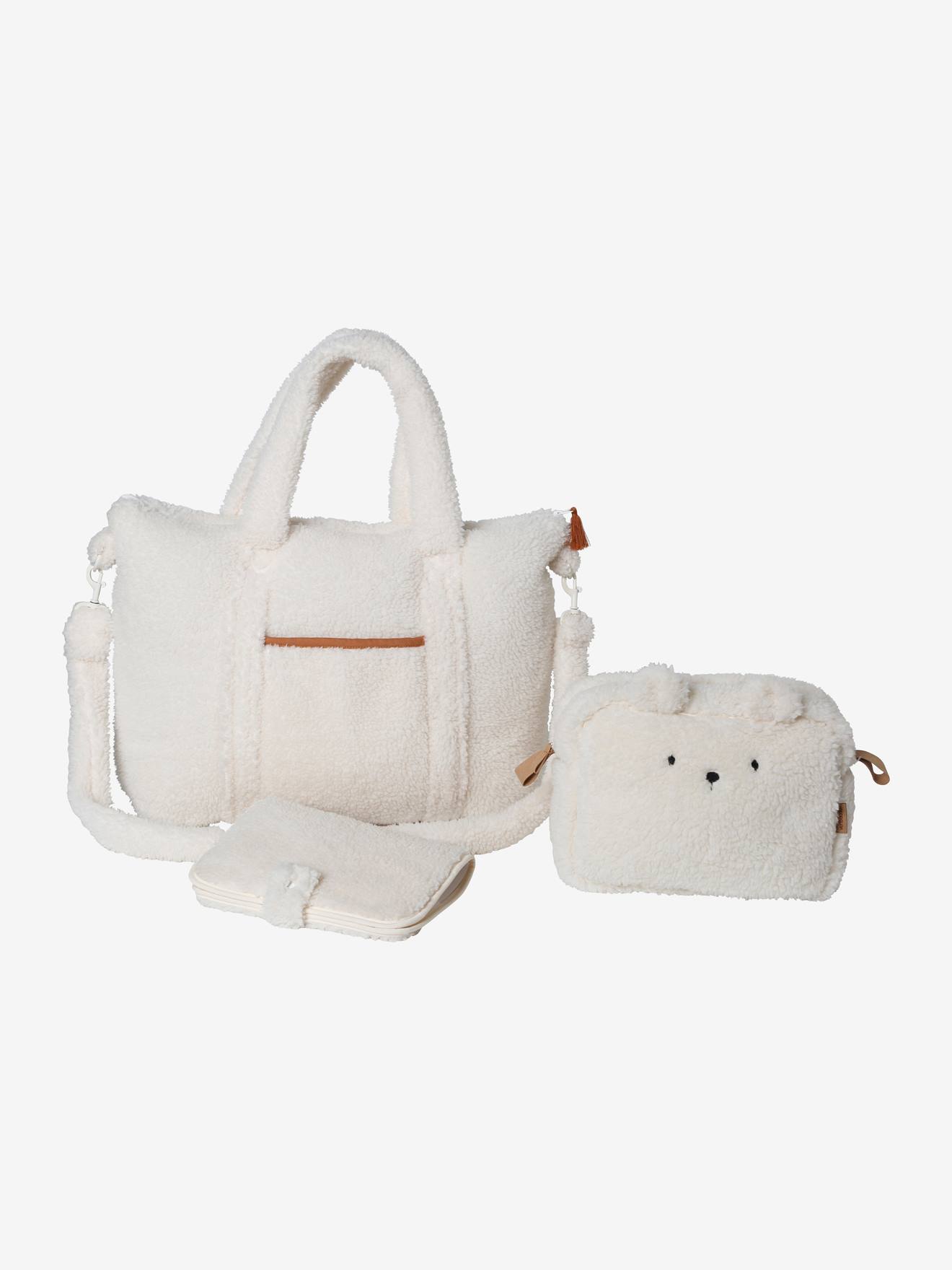 Bolsa de maternidade Sherpa Plume Bege