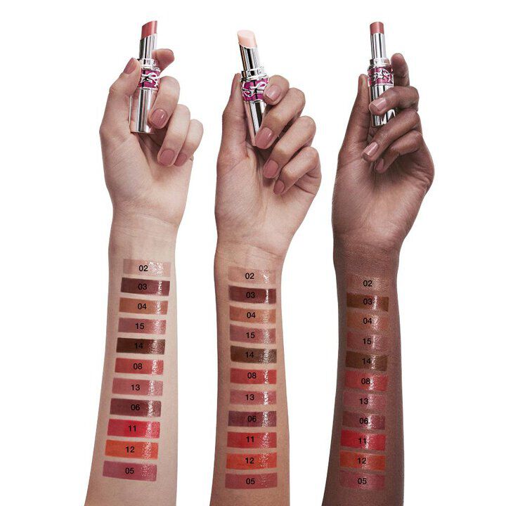 YSL LOVESHINE CANDY GLAZE  GLOSS EFFET REPULPANT EN STICK - 06-Burgundy-Temptation