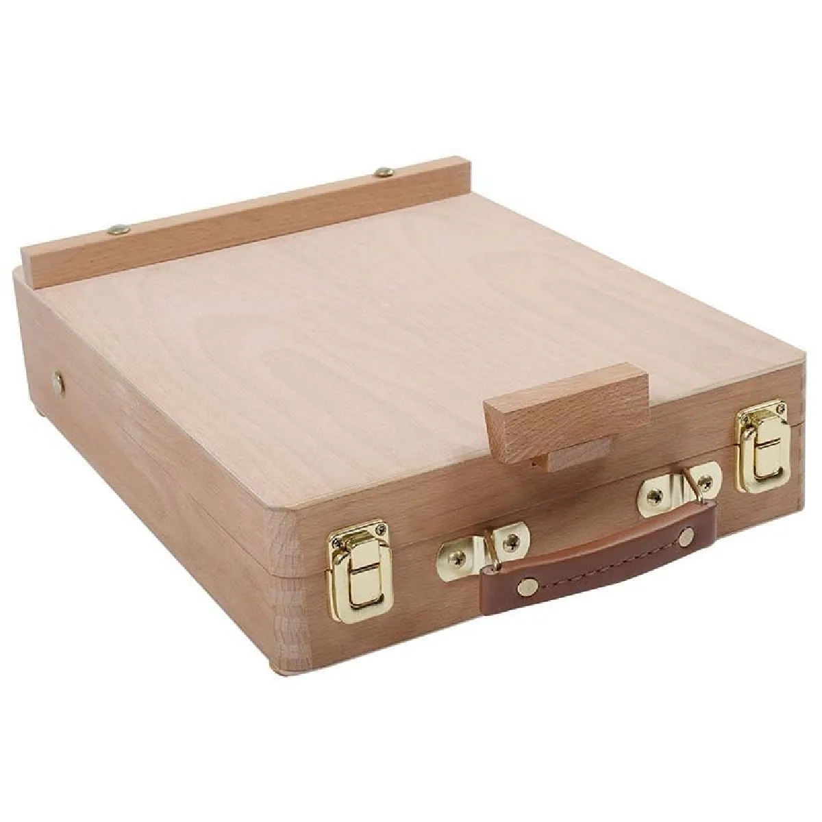 Wewoo Bureau Chevalet Boîte à dessin en bois