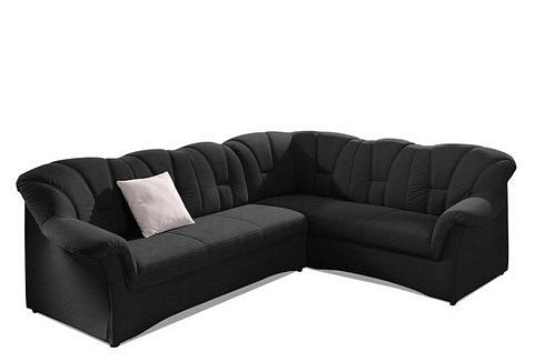 DOMO collection Ecksofa »Papenburg B/T/H: 242/190/84 cm L-Form« wahlweise mit Bettfunktion, Langer Schenkel links oder rechts