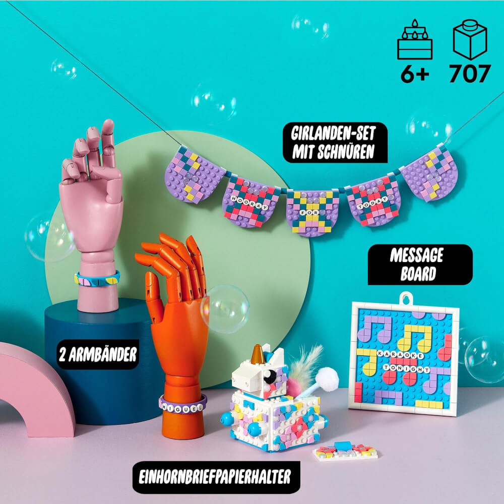 LEGO® DOTS 41962 Einhorn Familienkreativset