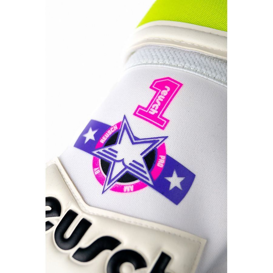 Reusch Gants de Gardien Legacy Pro Am Gold X - Blanc/Violet