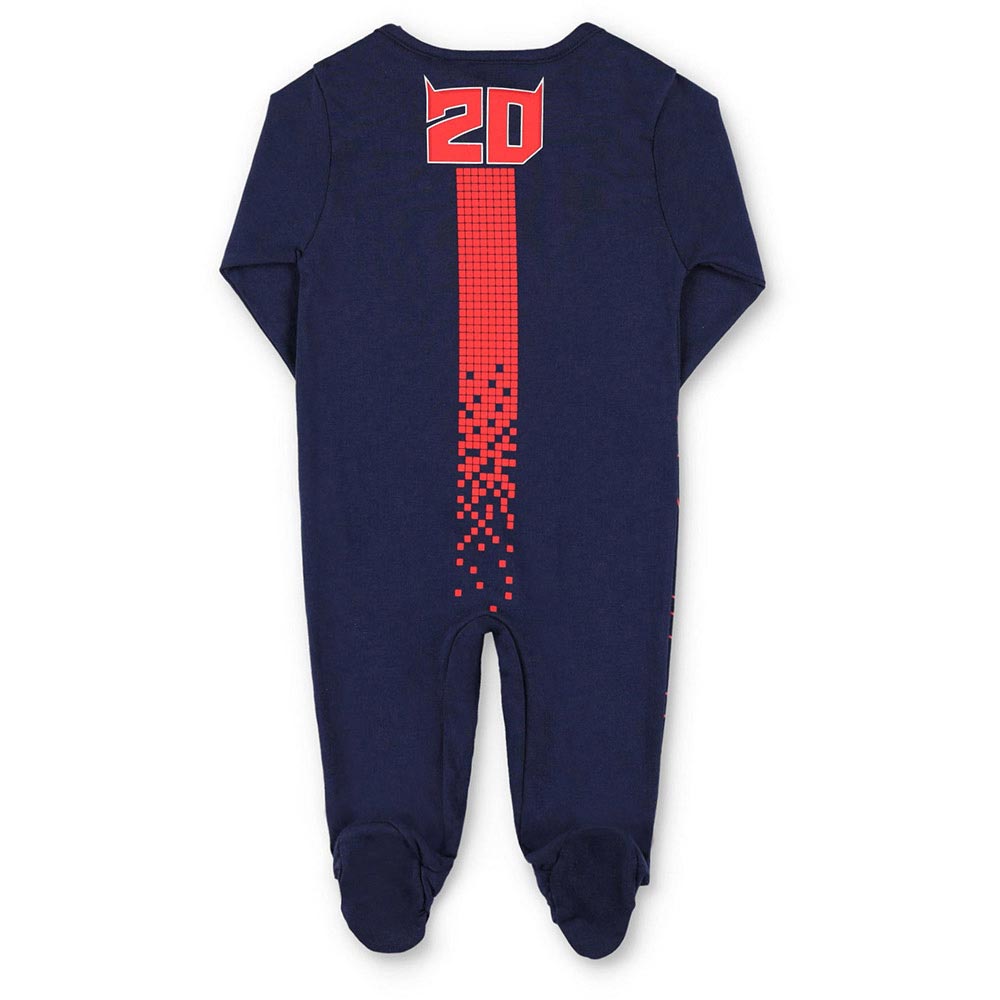 Fabio Quartararo - Pyjama bébé FQ20 Bleu / Rouge