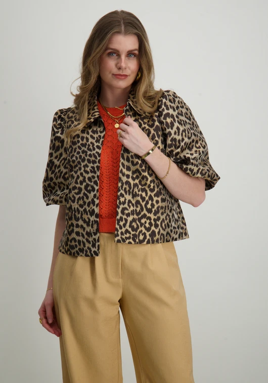 Culture Leopard blouse Muxi 50111688
