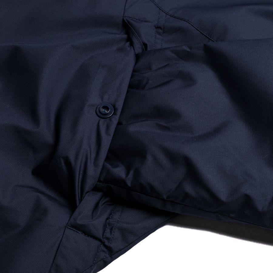 Norvège Veste Imperméable Park 20 Long - Bleu Foncé/Blanc