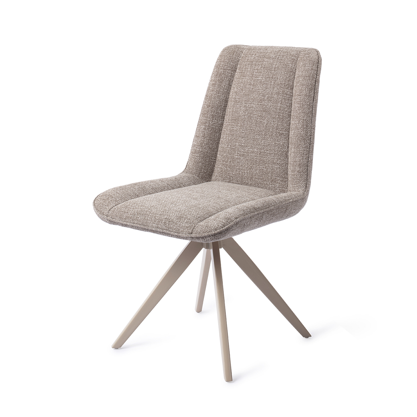 Eetkamerstoel Umedo turn beige grainy greige