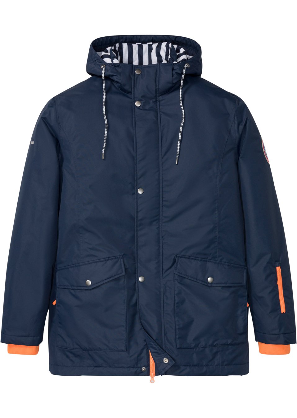 Veste outdoor fonctionnelle, imperméable, respirante, coutures étanches, coupe-vent