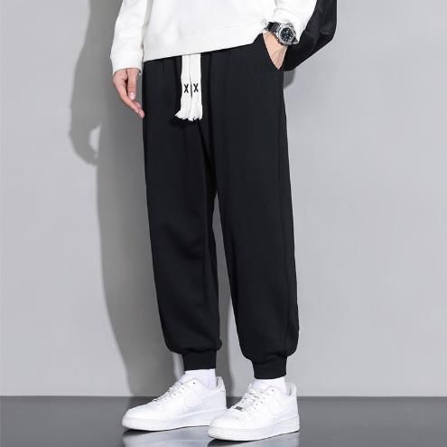 YIKES - Effen cropped joggingbroek met trekkoord in de taille