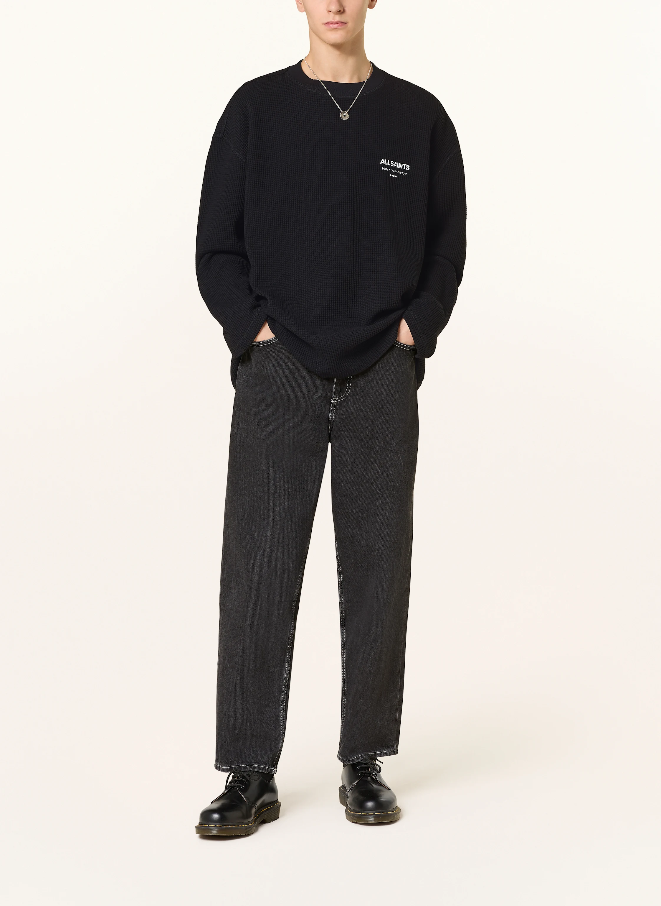 ALLSAINTS Oversized-Longsleeve CRYPT