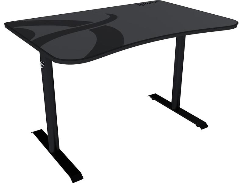 Arozzi Gaming Tisch Arena Fratello Grau Stabiler Gaming-Schreibtisch mit Mauspad