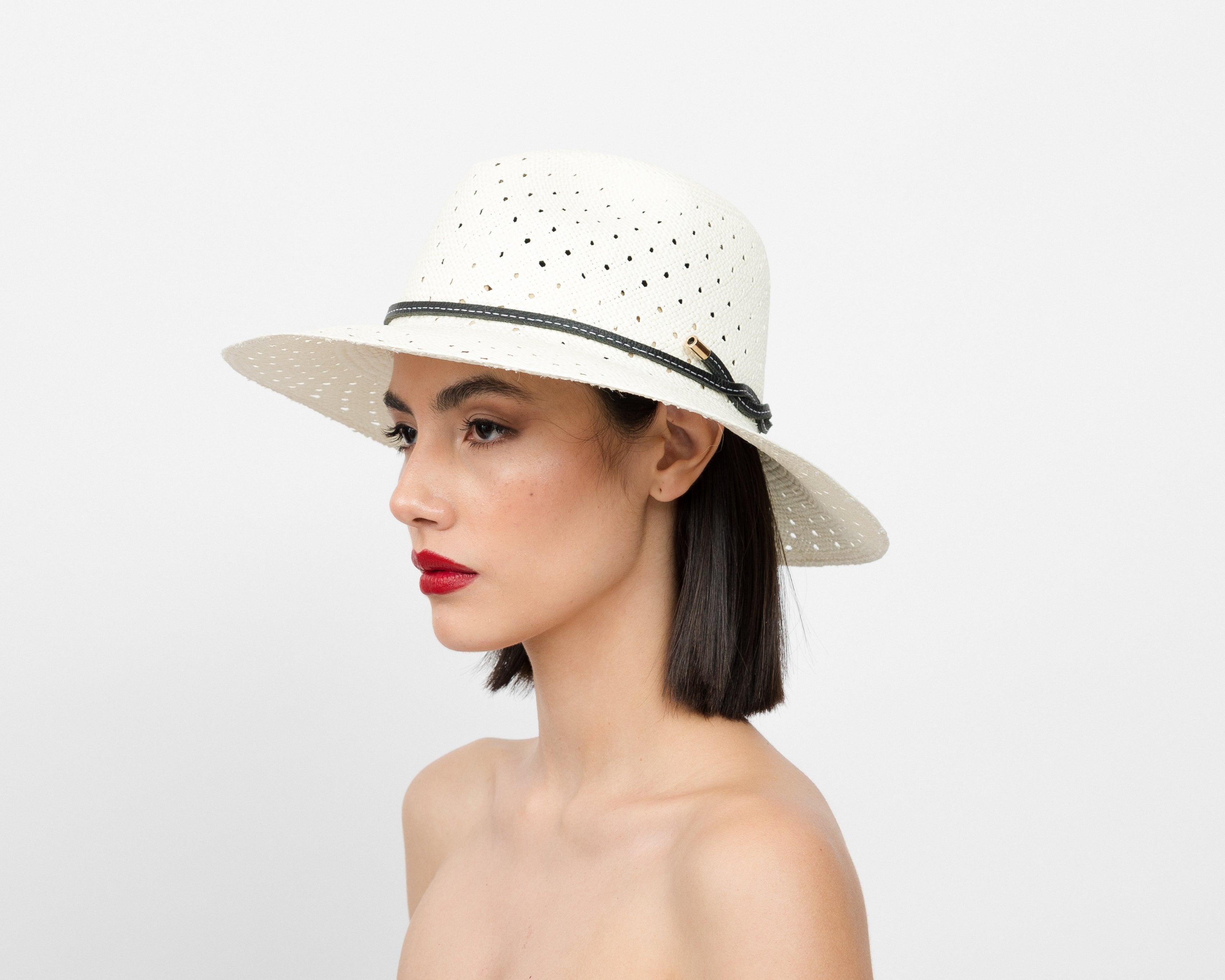 Chapeau Panama à tissage ouvert