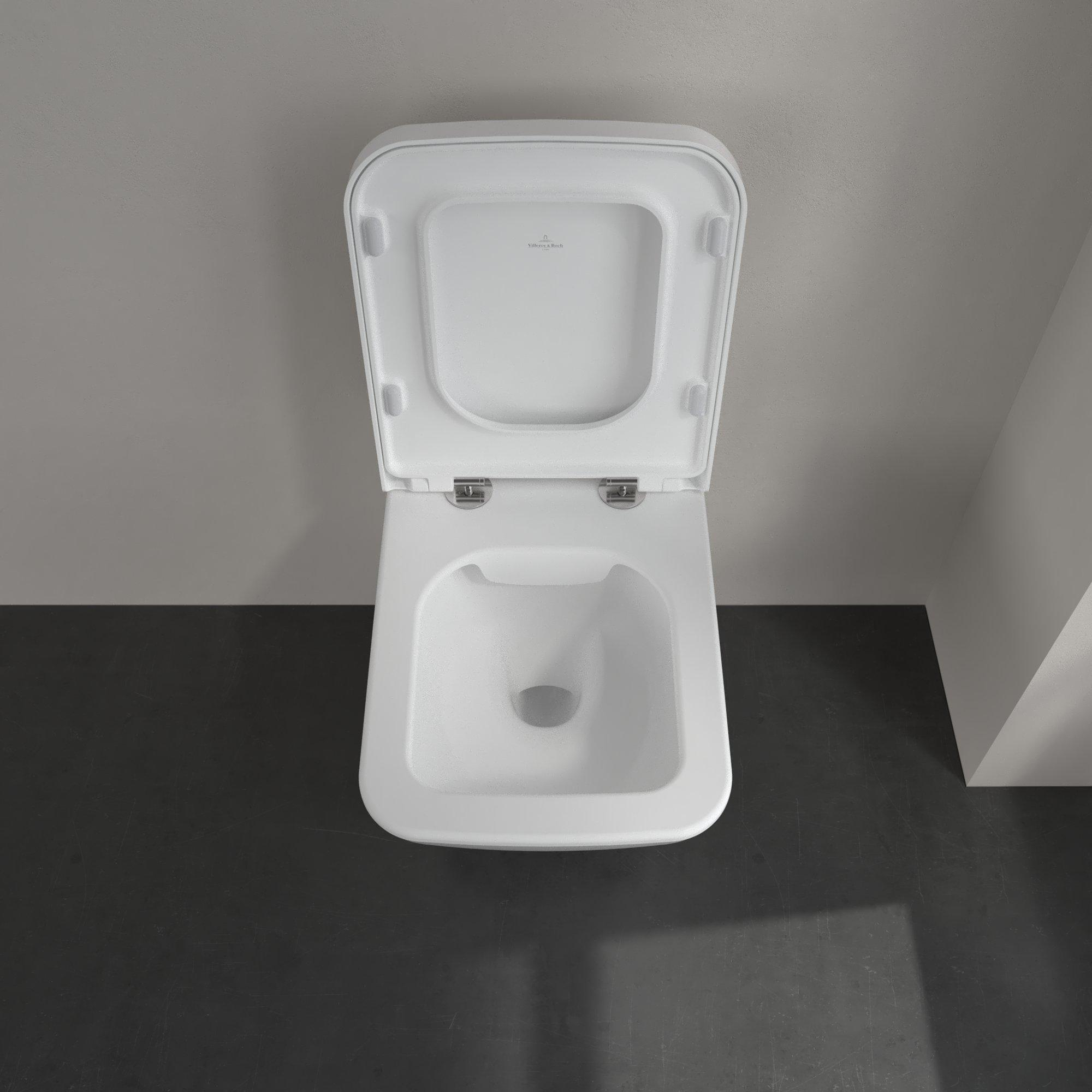 Villeroy & Boch Finion randloos toilet CeramicPlus wit mat