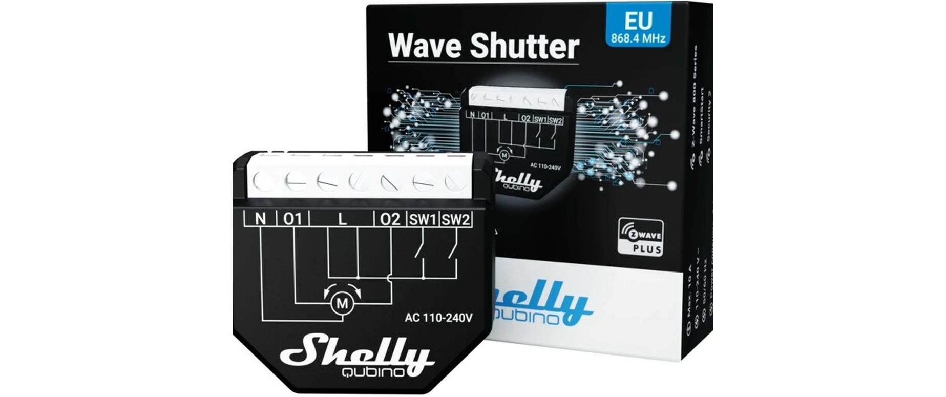 Smart Home Qubino Wave ShutterJalousieaktor und Schaltaktor Z-Wave