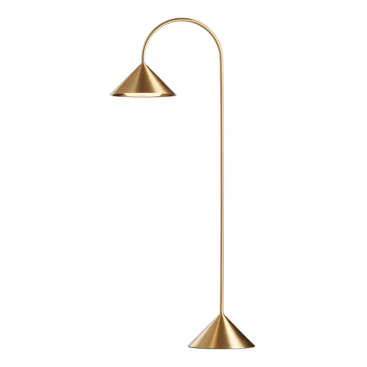 Frandsen - Grasp LED Akku-Stehleuchte, H 72 cm, Messing