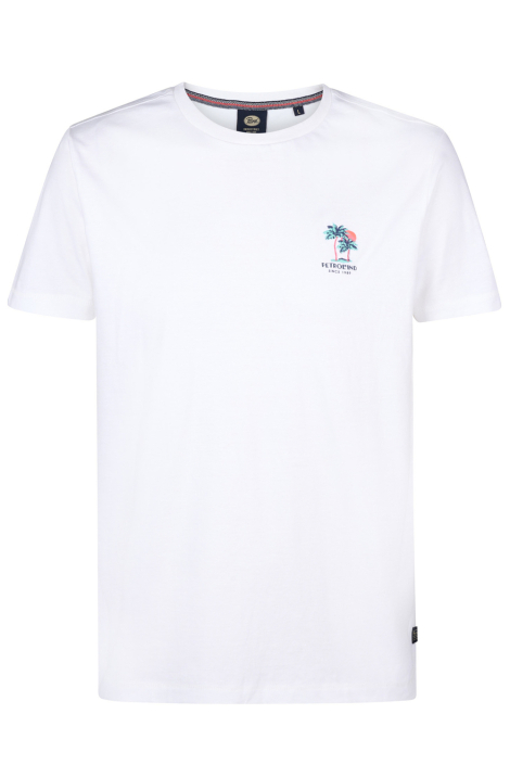 Petrol Industries witte heren t-shirt