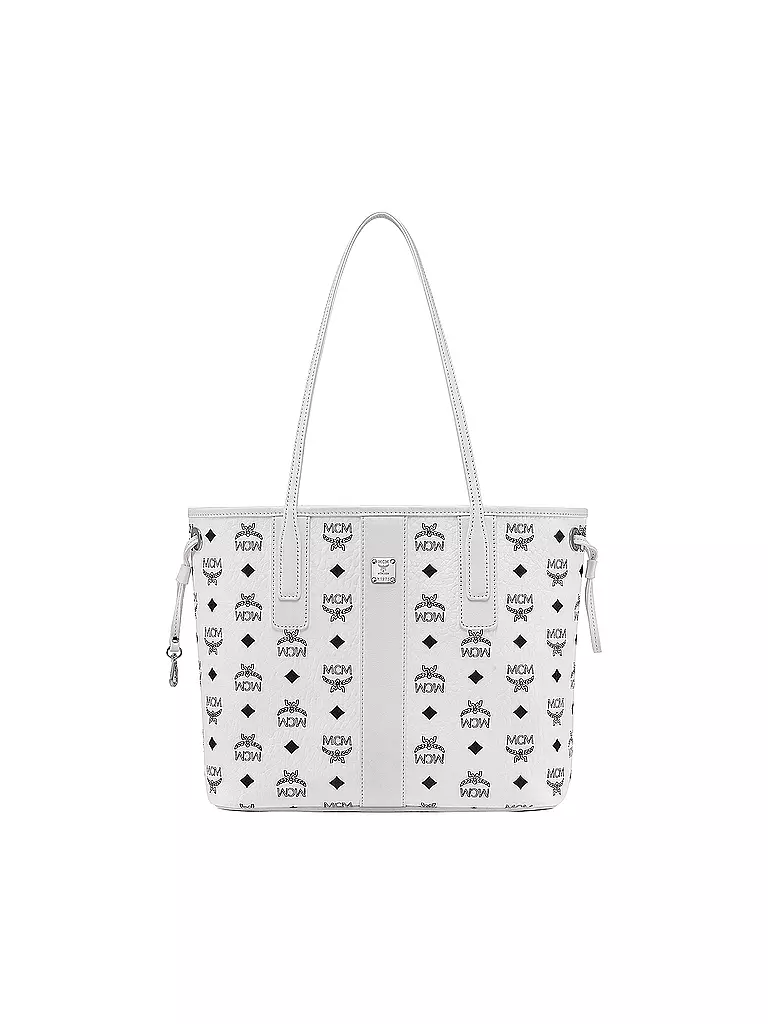 MCM Wendetasche - Shopper LIZ Small weiss