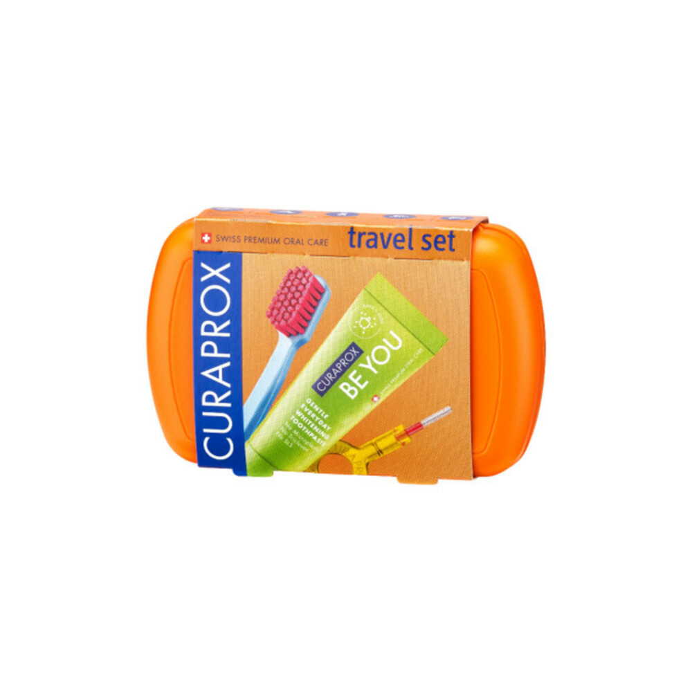 Curaprox Reisset Oranje1 set