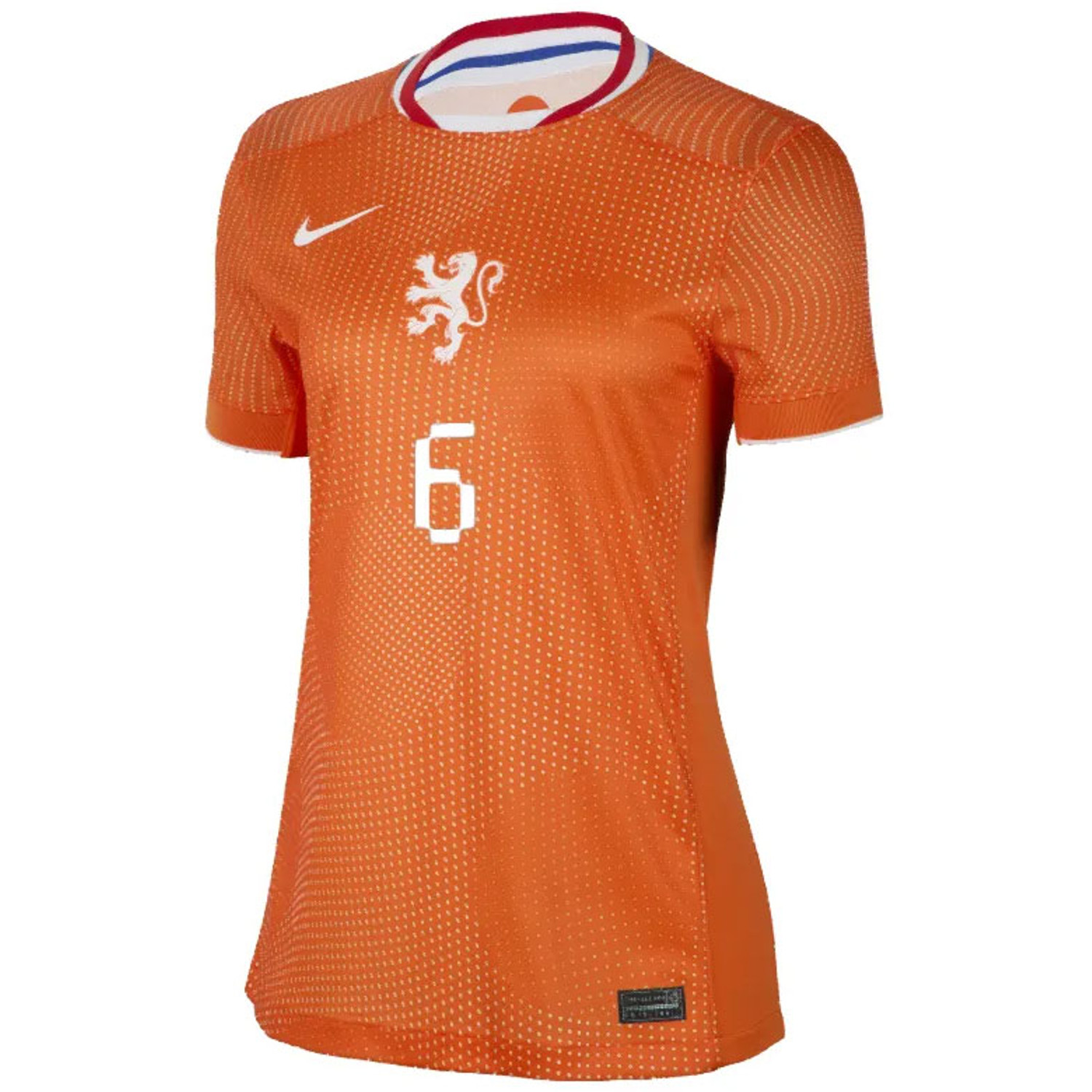 Nike Nederland Thuis Shirt Roord 6 Dames