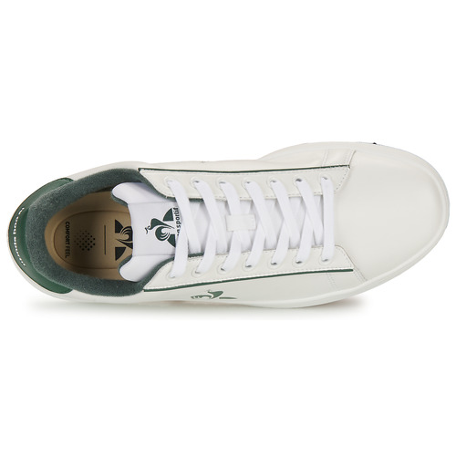 Le Coq Sportif - LCS COURT CLEAN - Blanc / Vert