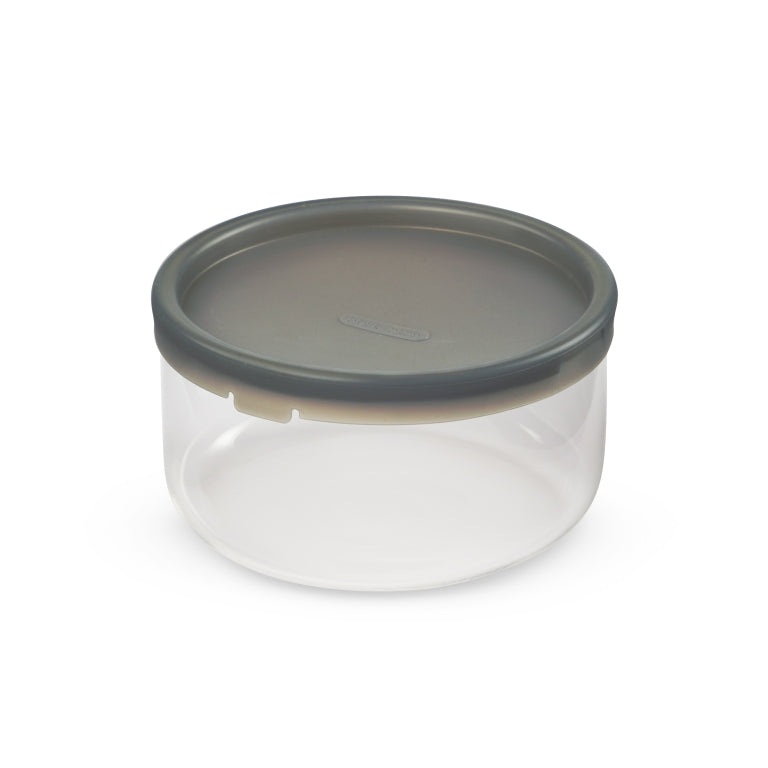 Black+Blum Glazen Lunchbox - Kom - 750ml - Grijs
