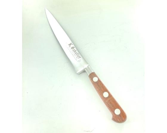 Filet de Sole20 cm - Bois naturel palissandre - Rivets Aluminium - Ref 433 Couteaux de cuisine professionnel