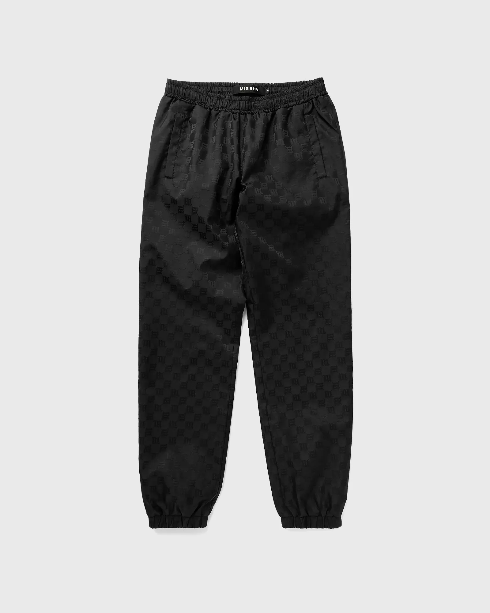 MISBHV NYLON MONOGRAM TRACK TROUSERS