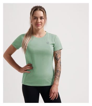 Maillot Manches Courtes De Running Rogelli Core Menthe Femme