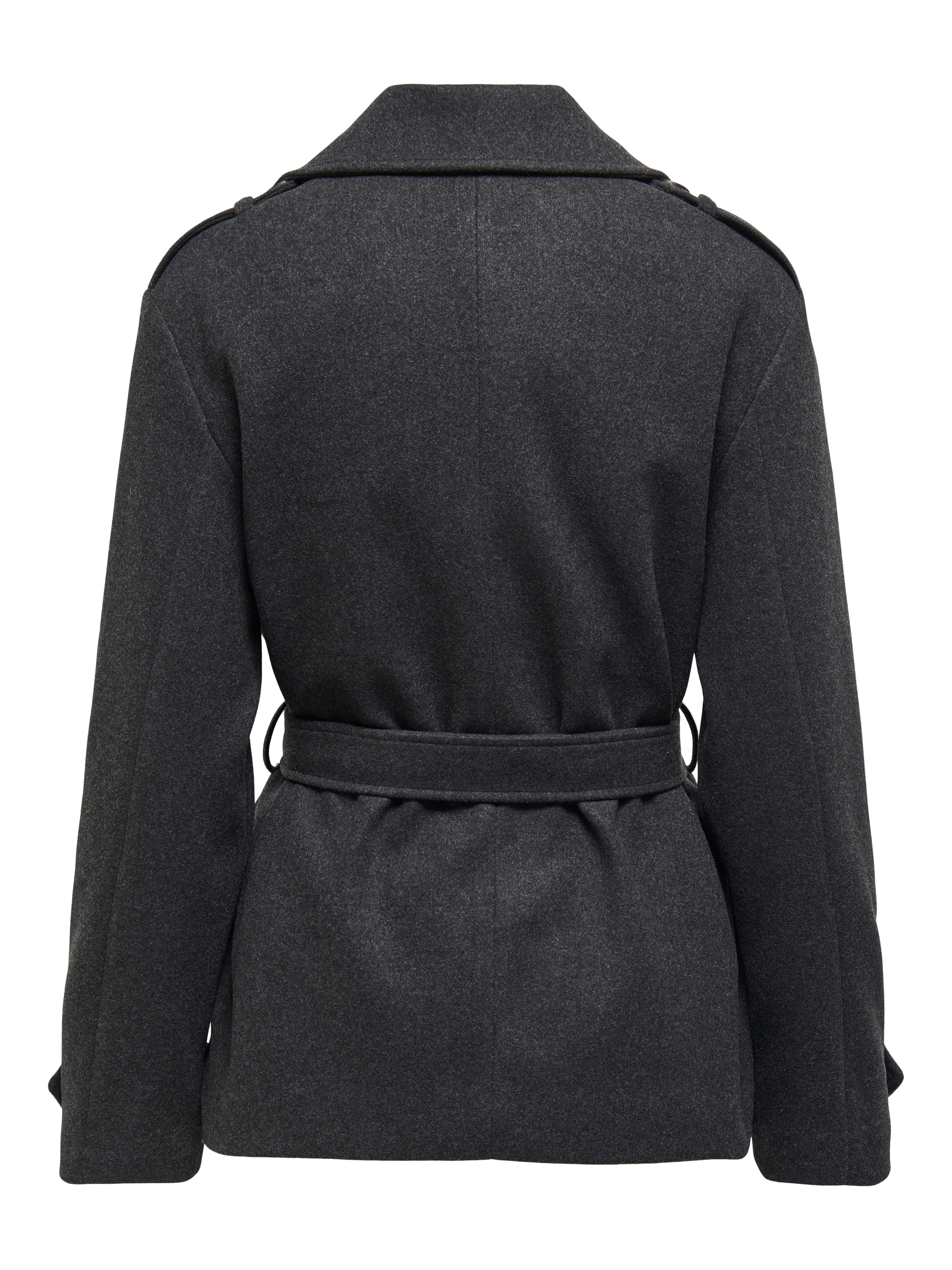 ONLLAURA Trenchcoat Dark Grey Melange