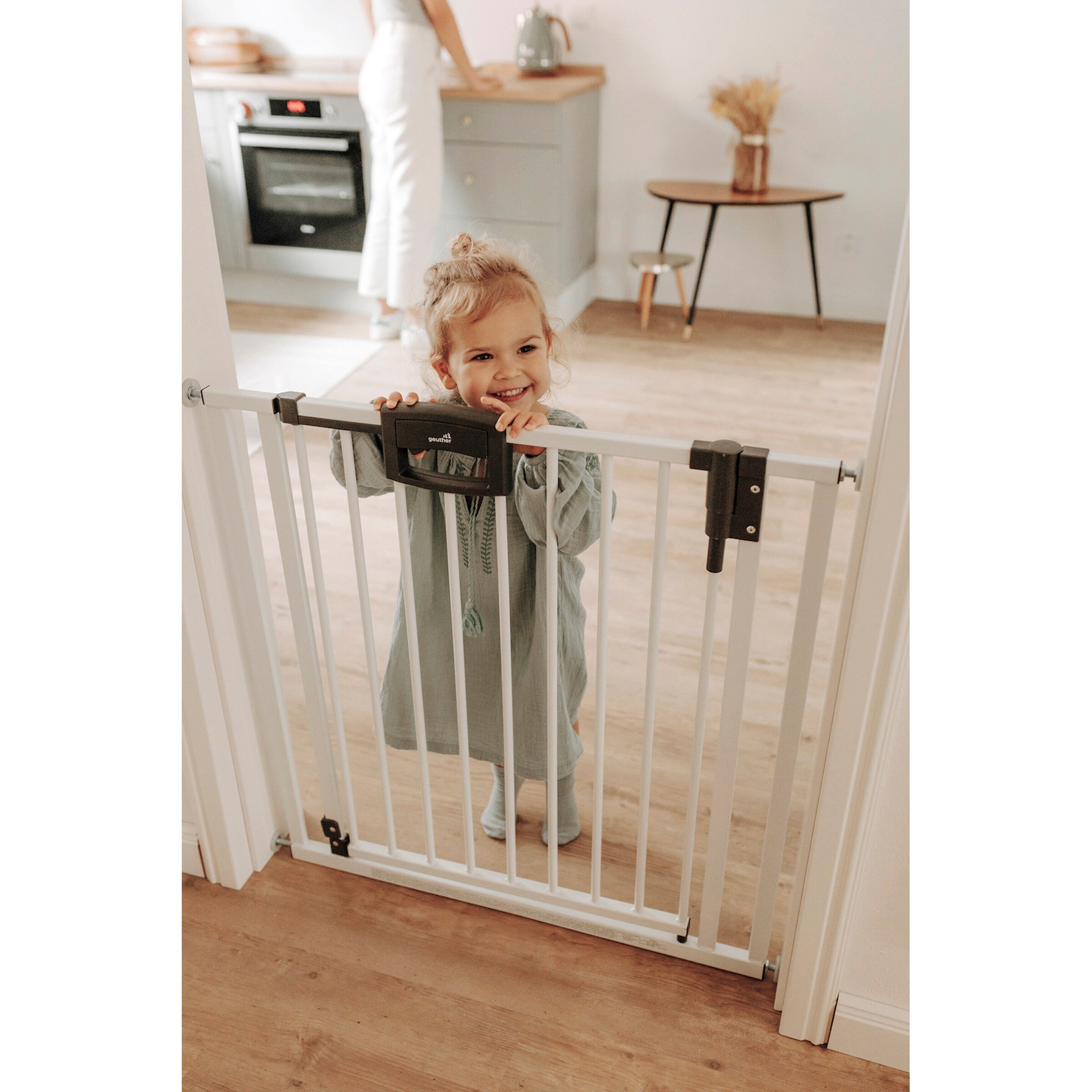 Geuther Türschutzgitter Easylock Plus 80,5-88,5 cm