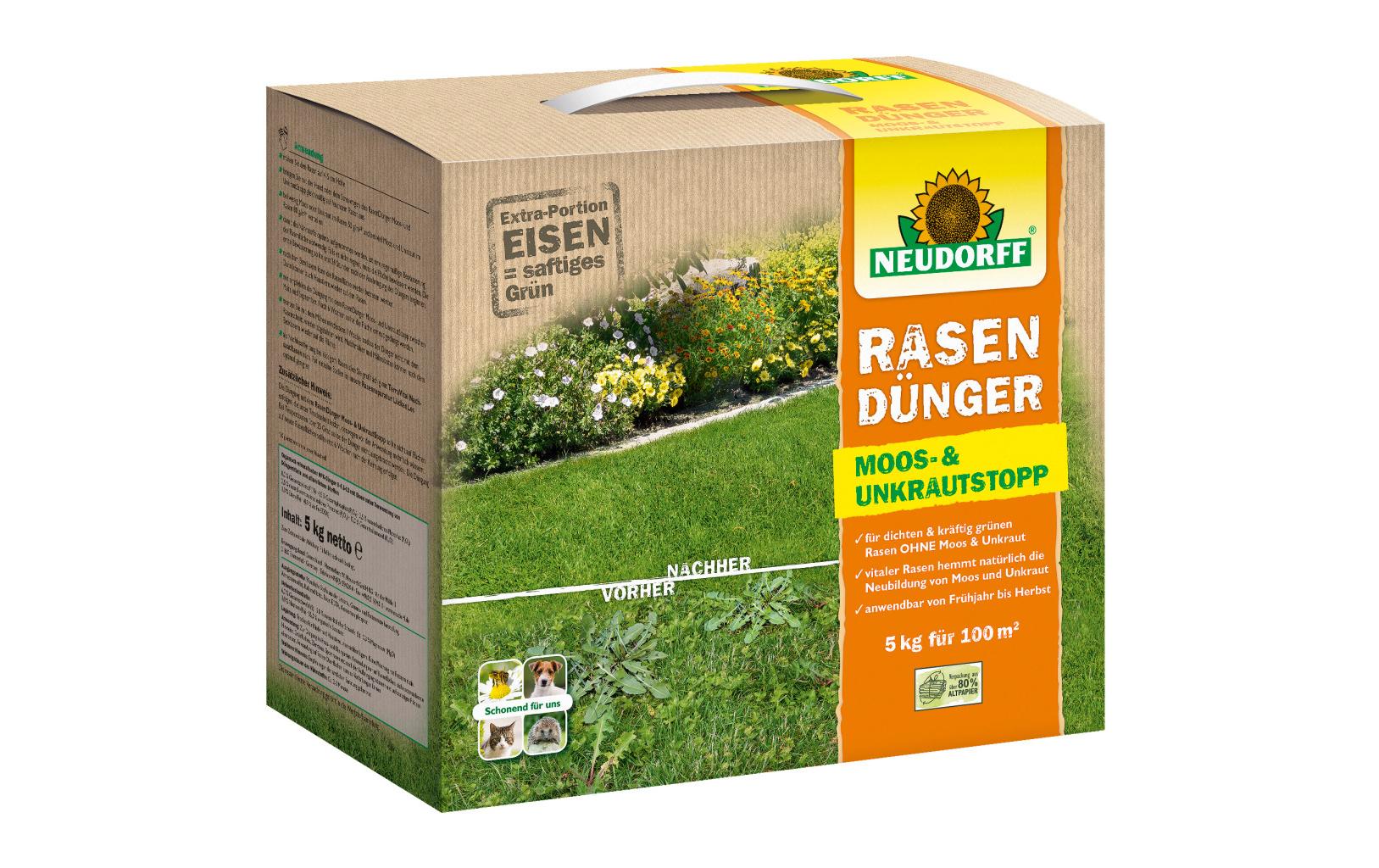 Dünger Moos- & UnkrautLos 5 kgRasendünger
