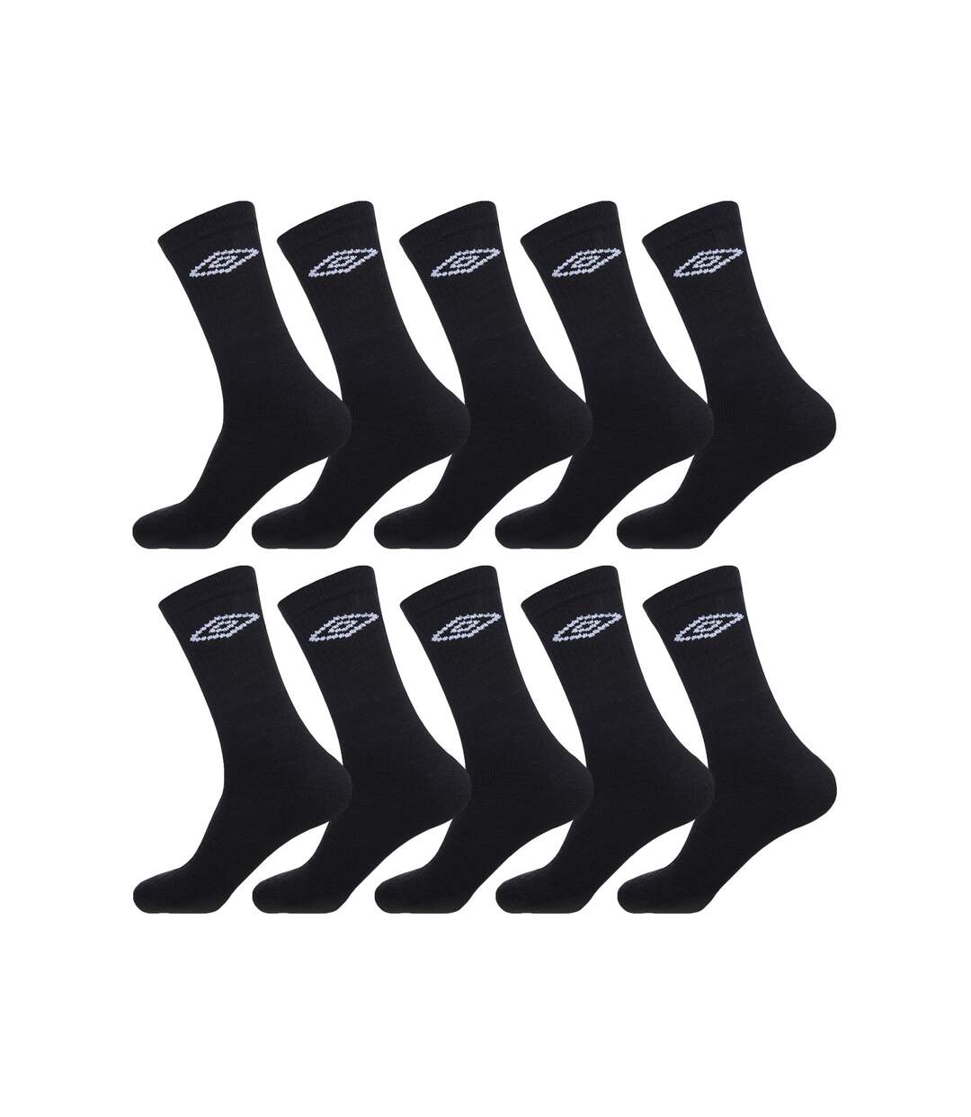 Lot de 10 Paires de Chaussettes Tennis homme