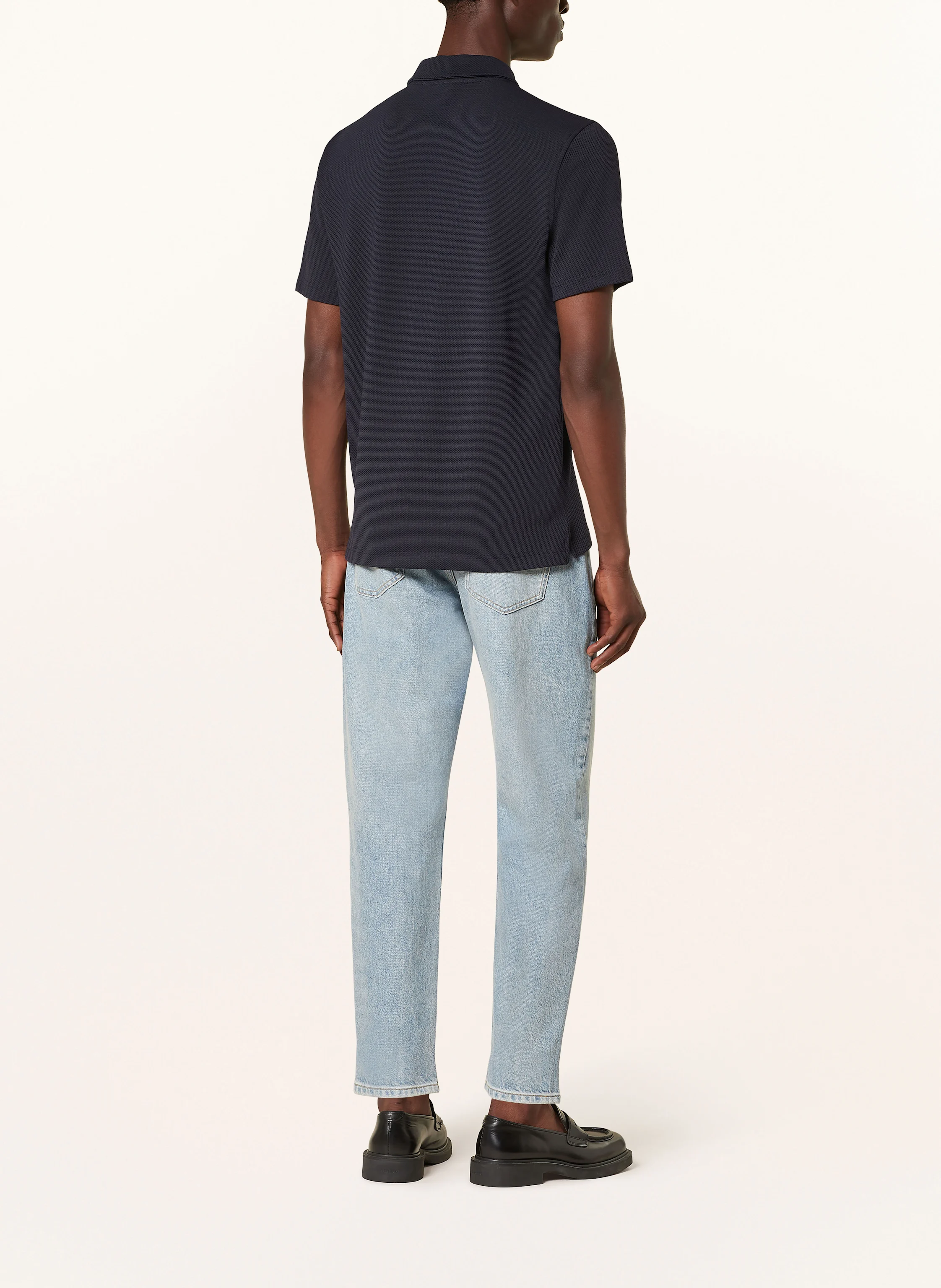 REISS Piqué-Poloshirt ALBANY
