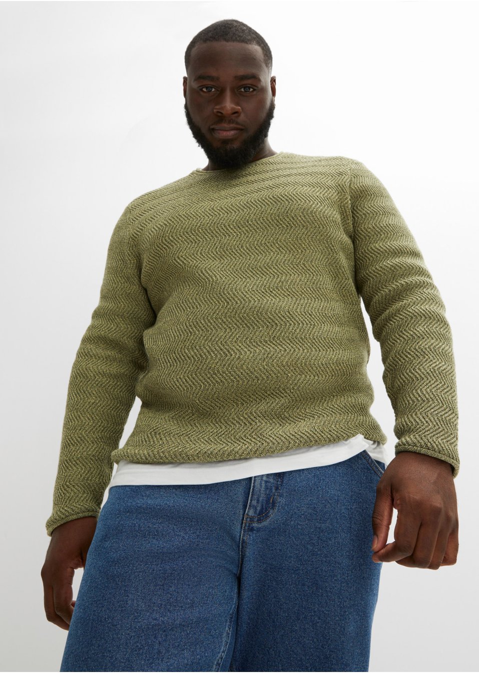 Pull avec coton recyclé