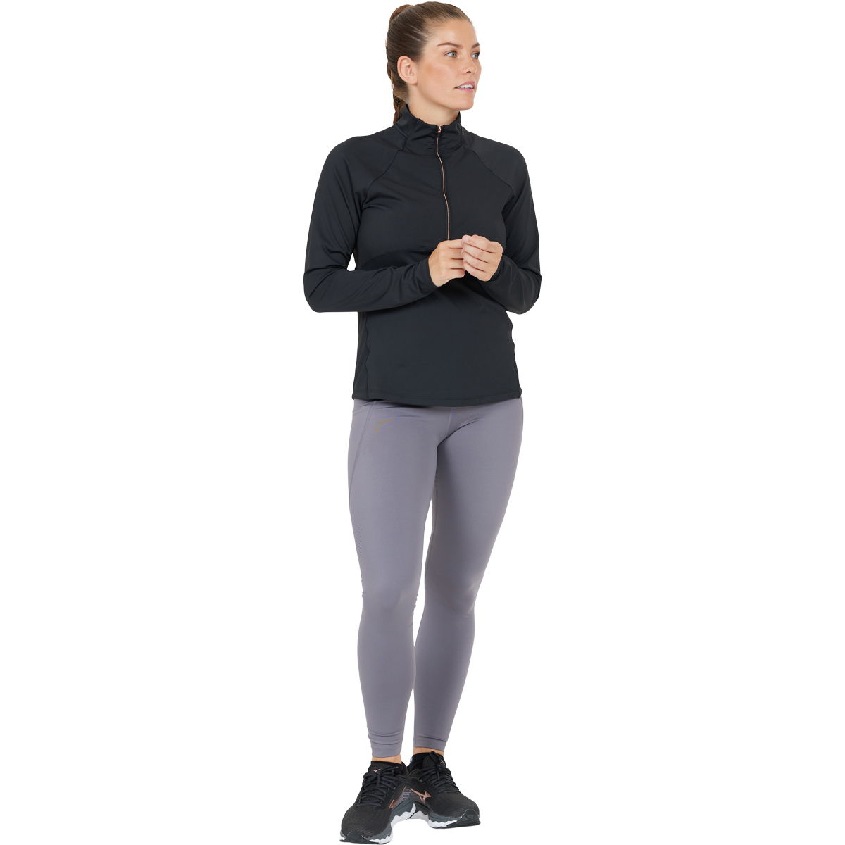 Endurance Lucile 1/2 Zip Løbetrøje Dame