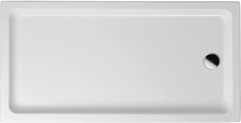 BWS - Douchebak - Rechthoek - Wit - 120x90x4 cm