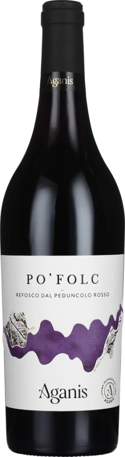AGANIS PO'FOLC REFOSCO DAL PEDUNCOLO ROSSO 75CL