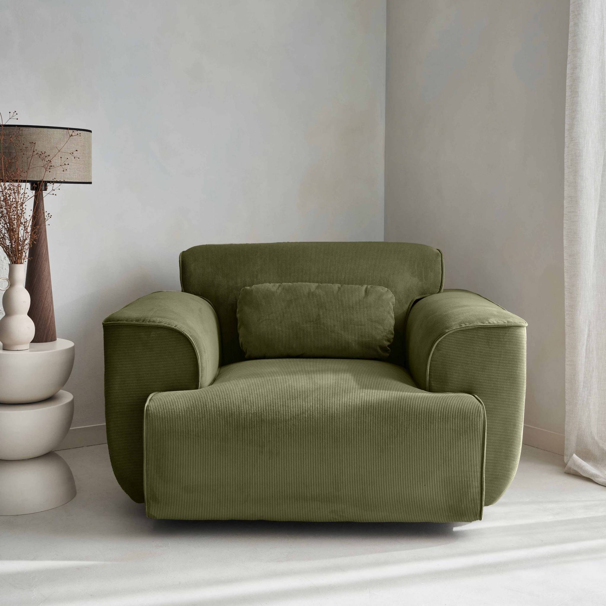 sweeek - 1-zits corduroy fauteuil