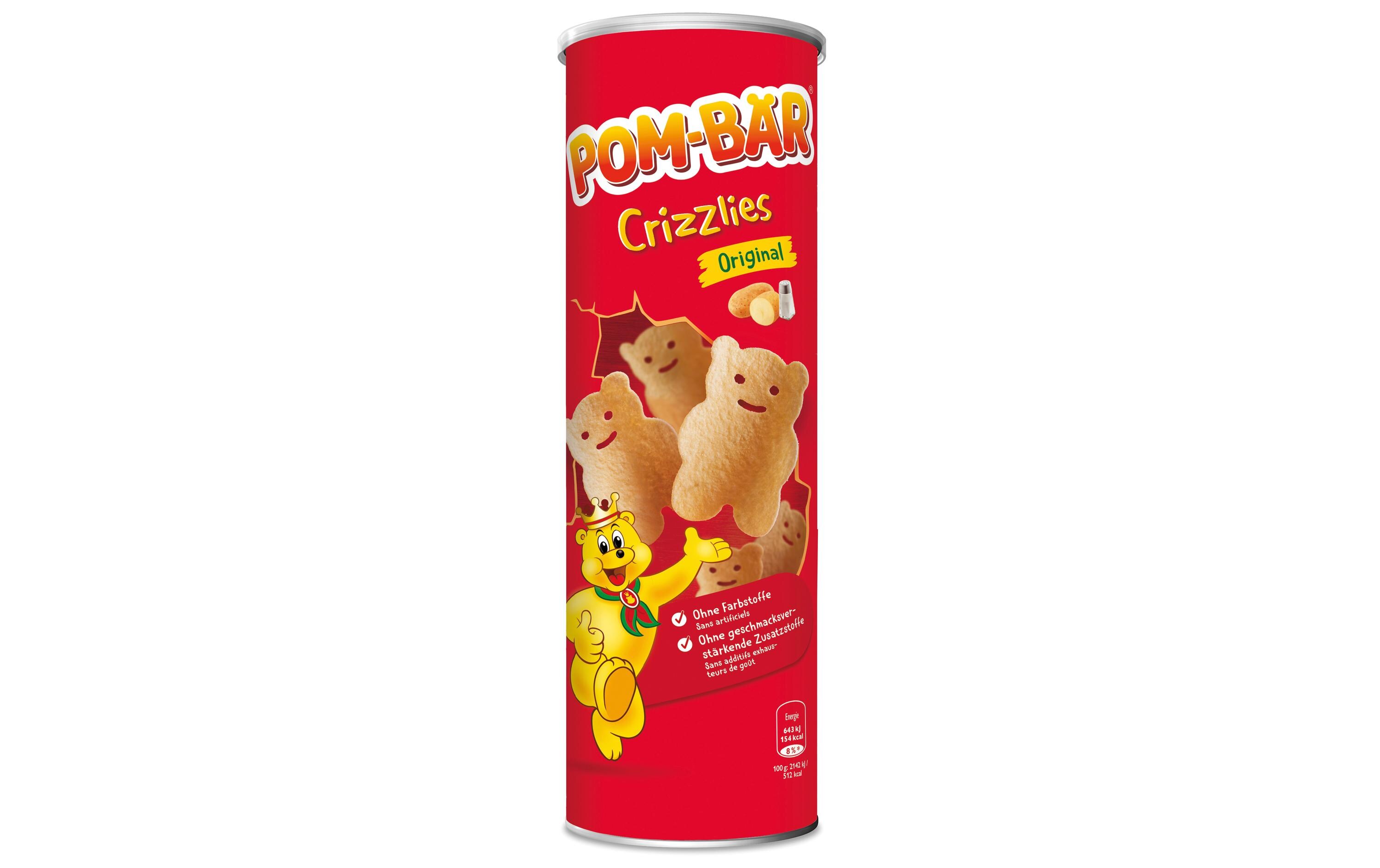 Chips Crizzlies Original 150 gKartoffelchips in Bärenform