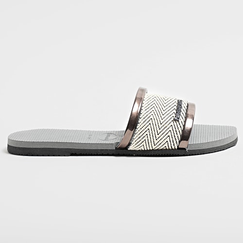 Claquettes Femme You Trance Premium Gris