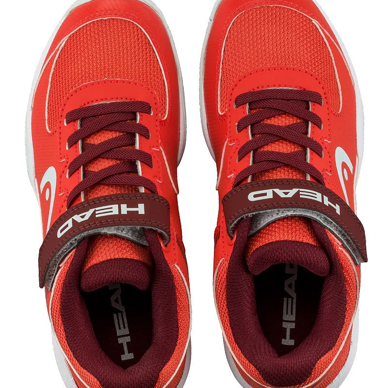 Head Sprint Velcro 3.0 rouge - Chaussures tennis enfant à scratch