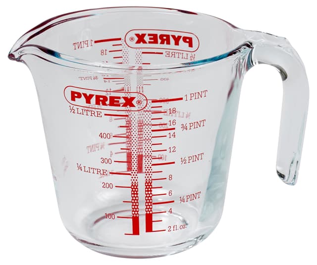 Pyrex Classic Målekande 0,5 liter Klar